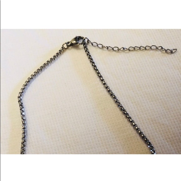 Puzzle Heart Autism Stainless Steel 24” Necklace - Picture 7 of 7